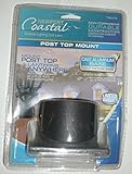Newport Coastal Post Top Mount with Cast Aluminum Base for 3" Fixture Base [並行輸入品]
