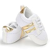 SIEGES ベビーシューズ キッズ靴 ファーストシューズ 通気メッシュ ソフト靴底 滑り止め 歩行練習用 出産祝い #1 12cm