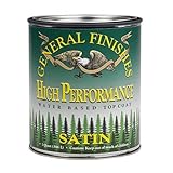 General Finishes QTHG High Performance Water Based Topcoat, 1 quart, Gloss [並行輸入品]