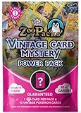 Zoo Packs TCG ビンテージ 1999 カード10枚 - 1パックに1STエディションスタンプカード1枚