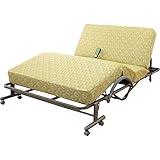 極厚高反発スプリングマット仕様収納式電動リクライニンベッド●セミダブル