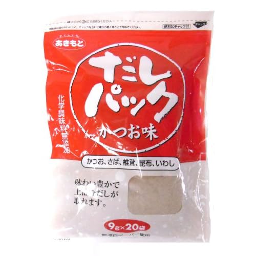 秋元水産 だしパック かつお味