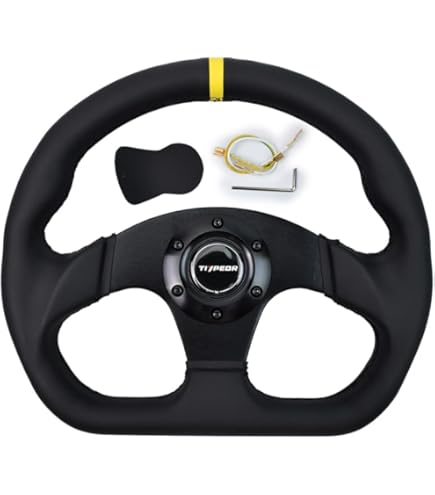 OMP SUPERQUADRO ステアリング OMP Superquadro Wheel | 13-inch Suede D-Shape JDM Racing – Top JDM