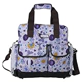 ECOSUSI Diaper Backpack Diaper Bags Baby Bags Large Capacity (Purple Dot) by WestLife