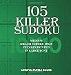 105 Killer Sudoku: Medium Killer Sudoku 10x10 Puzzles Printed in Large Font (Sudoku Killer)