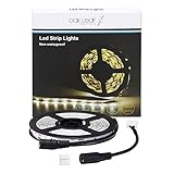 Flexible LED Strip Lights,16.4ft/5m LED Light Strips,Oak Leaf SMD2835 4W 3000k Warm White Light Stri