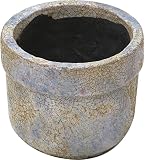 陶器植木鉢 フォレストポット 朧月(おぼろづき) 小サイズ 5号 外径15cm×高さ13cm 154038S-S11