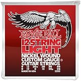 【正規品】 ERNIE BALL 2233 エレキギター弦 12弦 (09-46) NICKEL WOUND 12-STRING LIGHT ニッケル・ワウンド・ライト