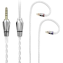Pentaconn 2pin-4.4mm対応 銀コートOFC 8芯編みリケーブル Pentaconn 2pin-4.4mm対応 銀コートOFC 8芯編みリケーブル