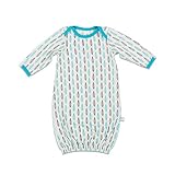 bestaroo Baby Gown inブルーLeaves