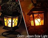 ゴルトランタンソーラーライト 2個セット
