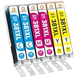 【KONOink】キャノン用 インク 381 XL Canon対応 BCI-381XL 互換インク C/M/Y各2本 大容量 対応機種： TS8130 TS8230 TS8330 TS8430 TS6330 TR8630 TR9530 TS7430 TR703 TS6230 TS6130 TR8530 TR7530 TS7330 TS9130 TS703 インクカートリッジ