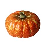 Pumpkinハロウィンに、anshintoハロウィンカボチャ人工シミュレーションFake Lifelikeプロップ庭ホームインテリアA Pumpkin