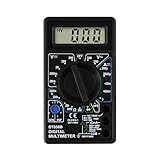 Protmex PTZ-830B 1999 カウンツ マニュアルレンジ デジタルマルチメータ AC/DC 電圧 抵抗 DCA の電流 テスター とともに 過負荷保護, ダブルヒューズ, 安全で信頼性の