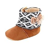 Gotd スノーブーツ 赤ちゃん 幼児 乳児 女の子 柔らかいソール ファーストシューズ ベビーシューズ US サイズ: L カラー: ベージュ