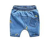 (チェリーレッド) CherryRed 子供 女の子 男の子 子供 ショートパンツ ハーフパンツ 夏物 デニム 100 ブルー