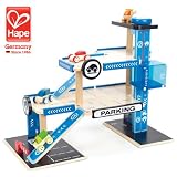 Hape ハペ 木のおもちゃ 車 ごっこ遊び シティーパーキング ガレージ シティーパーク