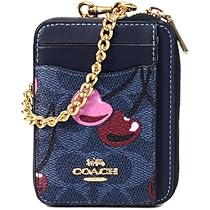 コーチ　ソーホーシグネチャー　コインケース チェーン付き COACH COACHコーチ カードケース 新作 新品 カード コイン キー