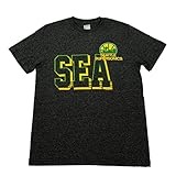 Seattle SupersonicsマジェスティックグレーHardwood ClassicsパフォーマンスTeeシャツ X-Large