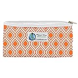 Planet Wise Zipper Bag (Snack, Orange Tails) by Planet Wise