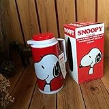 Amazon スヌーピー 魔法瓶 スヌーピージャー 卓上ポット ピンク ノーブランド品 保温卓上ポット