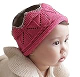 (ケイグラッソ)K-grasso+ 【 選べる 4色 】 ベビー ニット クラウン 王冠 誕生日 バースデー 記念 セレモニー 撮影 赤ちゃん 出産 お祝い プレゼント 退院 お宮参り (01. ピン