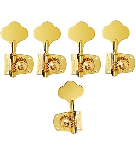 Ponte Per Basso Musiclily Pro Gold 16mm 5 Corde - Stile Music Man MM - Acciaio MX2825