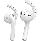 AhaStyle AirPods用イヤーフック イヤーピース ズレ解消 シリコーン製 落ち防止 3ペア入り (白)
