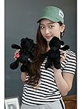 AZUL by moussy(アズールバイマウジー)【AZUL by moussy】AZULベア ポポ&ララ(25cm) BLK 1