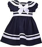 Bonnie Jean DRESS ベビー・ガールズ カラー: ブルー