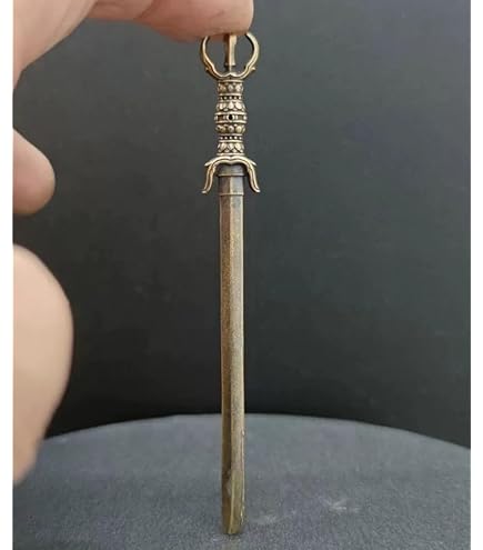 Amazon｜倶利伽羅龍王剣 剣龍銅製 不動明王の化身 密教法具 倶利伽羅剣