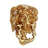 Adonai Hardware Lion Brass Door Knocker