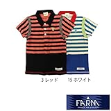 【SiShuNon/FARM】妖怪ポロシャツ ファーム妖怪 半袖ポロシャツ 90 3 レッド
