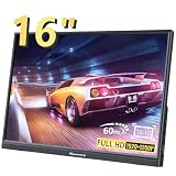 16インチ ポータブルモニター 2K QHD 2560X1600P 60Hz 100%sRGB スピーカー付き ノートパソコン スイッチ PS4/5用外付けスクリーン