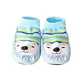 かわいい漫画の赤ちゃん厚みのコットンソックスマルチカラーベビープリウォーカー