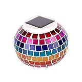 MIRACLE 太陽光パネル搭載 LEDライト 照明 間接照明 イルミネーション アートデイズ 投影 256色 ソーラー インテリア スタンド (Dタイプ) MC-SGL02-D