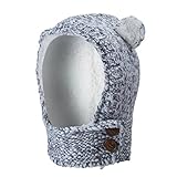 Vivo-biniya HAT ベビー・ガールズ US サイズ: L カラー: グレイ