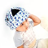 ベビー スポンジ ヘルメット 乳幼児用 超軽量 頭部の保護に安心 (ブルー)