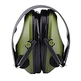 防音イヤーマフ 遮音値　21dB オーディオ入力 耐摩素材 超弾力性ヘッドバンド 射撃用イヤーマフ 聴覚保護 軽量 折りたたみ式 日常生活 自閉症 聴覚過敏 イヤーマフ 仕事 勉強 射撃 (军规TAC