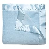 Coral Fleece Blanket. Pastel Blue. 36x45 by Elegant Baby