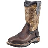 Toroメンズtrc1 10 " steel-toe Work Boot カラー: ブラウン