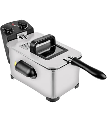 20 CM DEEP FAT FRYER SET PRIMA 3PC INDUCTION CHIP PAN STAINLESS STEEL POT LID & BASKET HOME KITCHEN PROFESSIONAL FOOD COOKING UK FREE P&P On - View #7