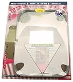 信栄物産 セブンミラーL 角 390X290mm 取付金具付