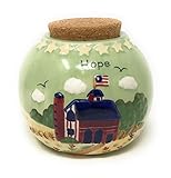 Russ Berrie AmericanaシーンCeramic Coin Bank