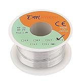 uxcell　糸ハンダ　 0.4mm 50G 60/40　 ロジンコア　錫リードロール