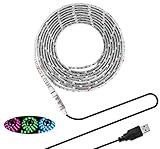 Sunsbell ? Led Strip Lights USB Powered Waterproof LED Light Strips SMD 5050 LED Ribbon Light With C