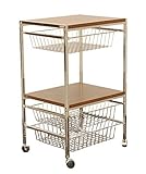 大川家具 東馬 ワゴン ファイン ブラウン 49cm幅