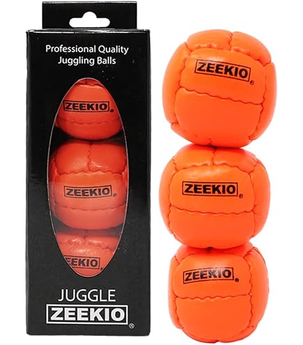 Amazon | Zeekio Thud ジャグリングボールセット 軽量 90g ビーン