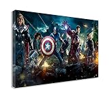 Marvel The Avengersキャンバス壁アート 44" X 26" / 110 X 65cm DP_8619