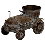 ガーデニング オーナメント 玄関 オブジェ 雑貨 置物 インテリア /シャビーブラウン